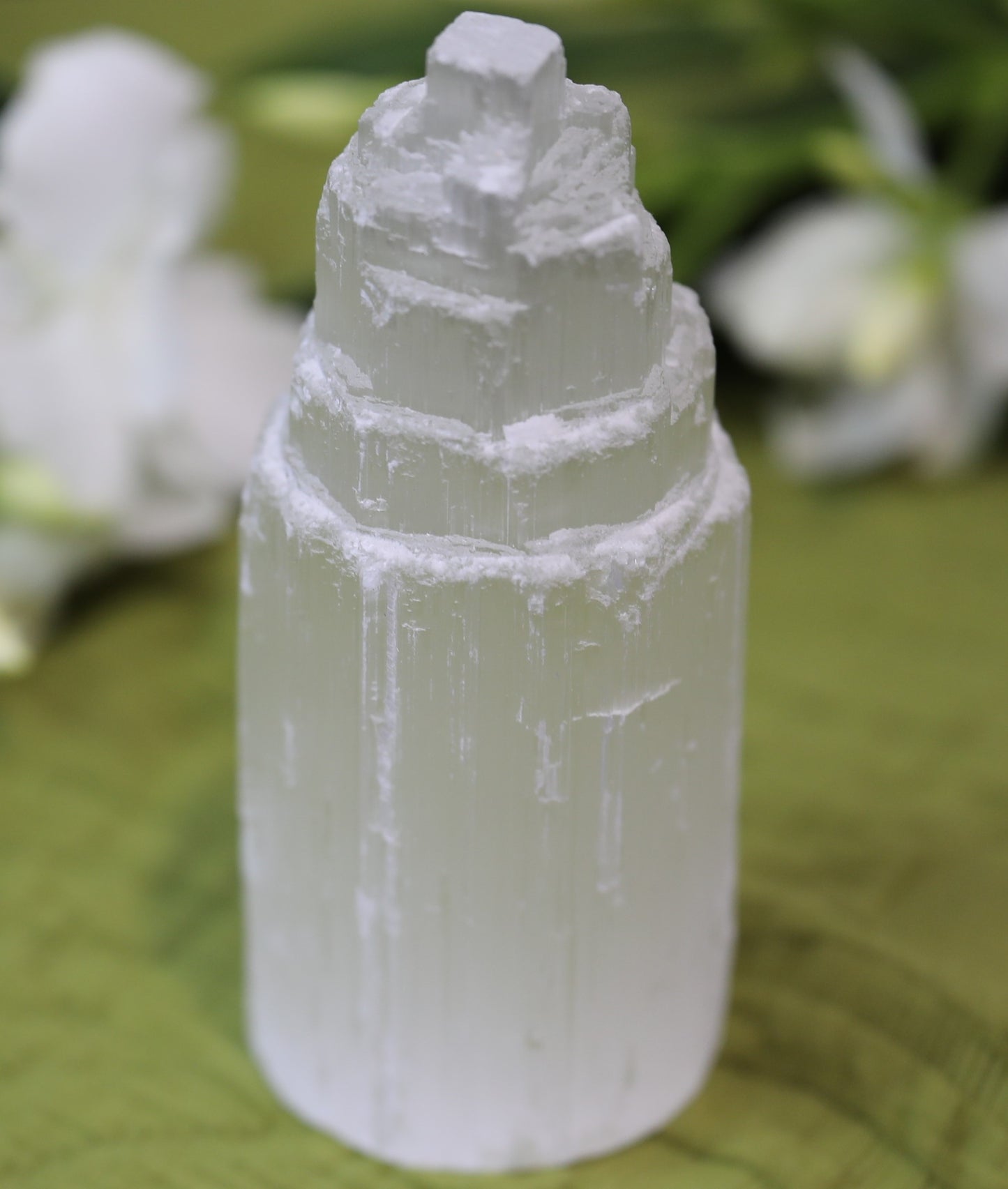 Selenite Tower Medium