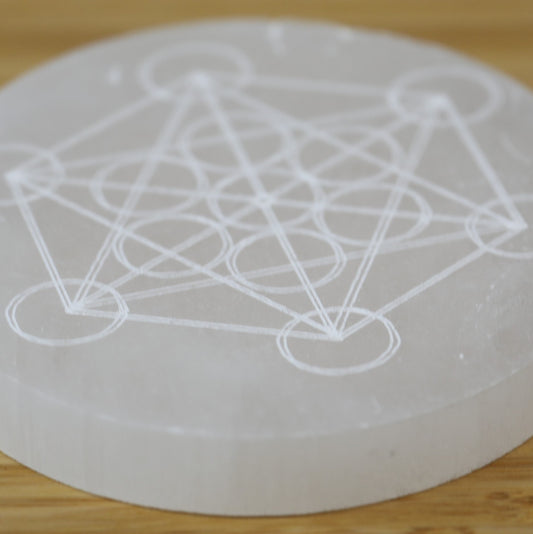 Selenite Charging Plate