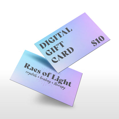 Raes of Light Gift Card (digital delivery)