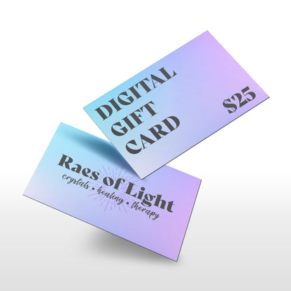 Raes of Light Gift Card (digital delivery)